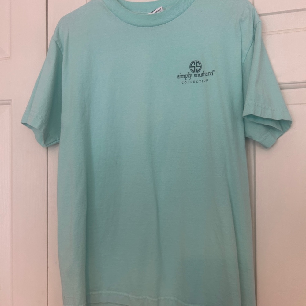 Simply Southern Blue Short Sleeve Tee